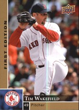 2009 (RED SOX) Upper Deck First Edition #49 Tim Wakefield