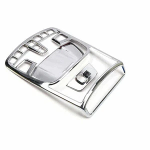 For Ford F-150 F150 2015-2020 Chrome Car Front Reading Light Lamp Cover Trim ABS - Picture 1 of 5