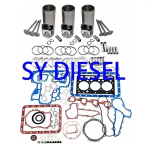 3TNA72 Engine Overhaul Rebuild Kit Valves fits for Kobelco Yanmar John Deere 430 - Picture 1 of 1