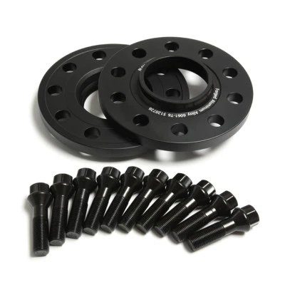 Espaciador de rueda de aluminio para aviones de 15 mm 2 piezas para BMW 328i, 650i, 640i, 740i, 740Li, M3, Z4 Foto 1 de 4
