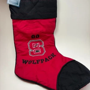 NWT Collegiate Collection North Carolina State Wolfpack Christmas Stocking - Picture 1 of 6