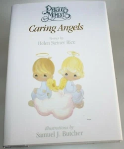 Precious Moments Caring Angels by Helen Steiner Rice Like New - Picture 1 of 3