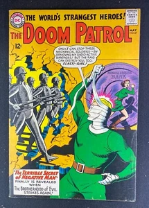 Doom Patrol (1964) #87 FN (6.0) Robot Cover Bob Brown Negative Man - Picture 1 of 2