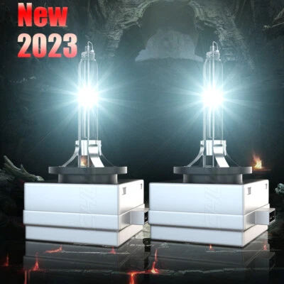 For Cadillac Escalade 2003-2005 2006 Stock Fit HID Headlight Bulbs Low Beam 2pc - Image 1 of 4