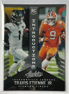 2021 Absolute #INT-12 Travis Etienne Jr. Introductions Clemson/Jacksonville - Picture 1 of 2