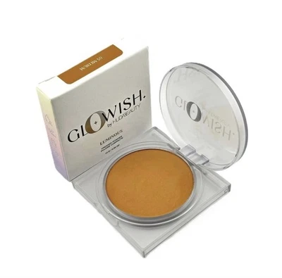 Huda Beauty Glowish Luminous Pressed Powder 05 Medium .35oz - Image 1 of 2
