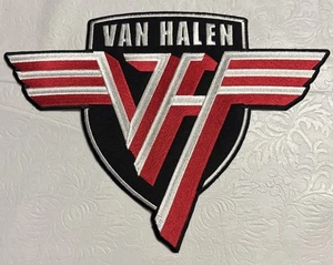 Van Halen bestickte Jacke Patch (9" breit x 7" hoch) - neu - Bild 1 von 5
