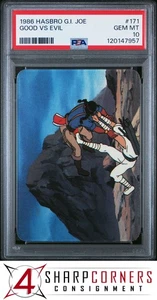 1986 HASBRO G.I. JOE #171 GOOD VS EVIL STORM SHADOW-SPIRIT POP 1 PSA 10 - Picture 1 of 3