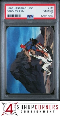 1986 HASBRO G.I. JOE #171 GOOD VS EVIL STORM SHADOW-SPIRIT POP 1 PSA 10 - Image 1 of 3