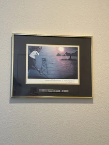 Edward L. Hubbard Keep Faith Signed Poster to Duffy Hutton Vietnam POW Art Rare - Picture 1 of 13