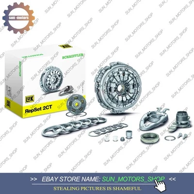 Juego de embrague doble OEM LUK DQ200 0AM 0AM198140S Audi VW Golf 1.0T 1.2T 1.4T 1.8T Foto 1 de 4