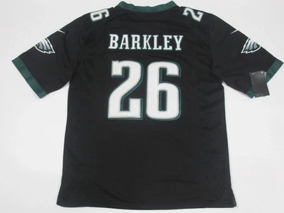 Juvenil Talla S-XL 26 Saquon Barkley Philadelphia Eagles Nuevo Con Etiquetas Cosido Negro Nuevo Con Etiquetas Foto 1 de 2