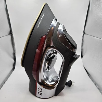 CHI Professional Clothing Steam Iron Titanium Infused Ceramic Retracting Cord - Image 1 of 4