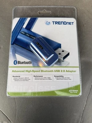 New OEM Trendnet Advanced High-Speed Bluetooth USB 2.0 Adapter 100m TBW-104UB - Image 1 of 4