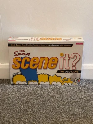 The Simpsons Scene It? The DVD Game 2009 Mattel NEW SEALED - Image 1 of 4