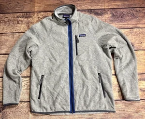 Patagonia Giacca Pile Uomo Rottami Lana Estere L Drifter Grigio Full Zip - Foto 1 di 7