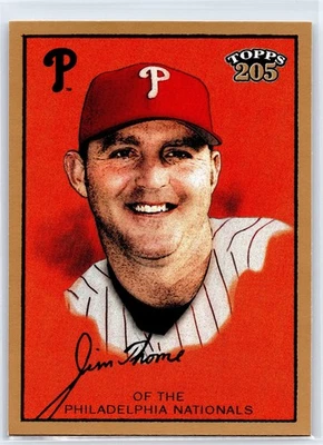 JIM THOME 2003 Topps 205 Philadelphia Phillies Baseball Card #83 - Image 1 of 2