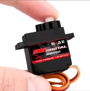 RC Mini 9G Digital Servo 1,5kg Flugzeug, Boot,Auto Ultraleicht - Bild 1 von 3