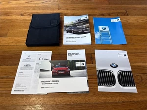 BMW Serie 3 2012 sedán manual del propietario con estuche OEM envío gratuito - Imagen 1 de 1