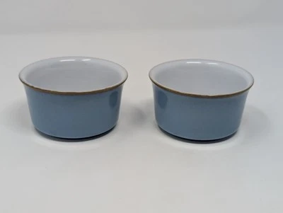 Juego de 2 ramekins de gres fino Denby azul Foto 1 de 4