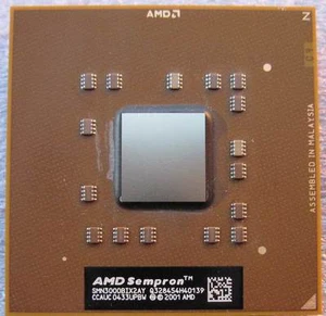 CPU AMD Sempron 3000+1.8GHz SMN3000BIX2AY Processor Socket 754 - Picture 1 of 1