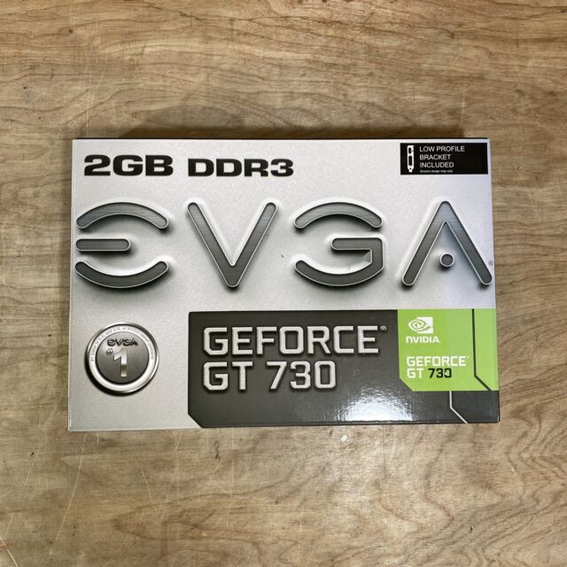 EVGA GeForce GT 730 4GB DDR3 128bit Dual DVI mHDMI Graphics Cards  04G-P3-2739-KR