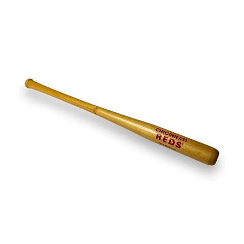 Marked 1990 Cincinnati Reds Baseball Wood Mini Bat 18" Souvenir Cover