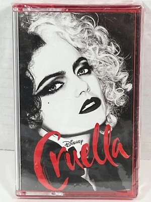 Cruella Motion Picture Soundtrack (Cassette Tape, Walt Disney Records) Red Case - Image 1 of 4