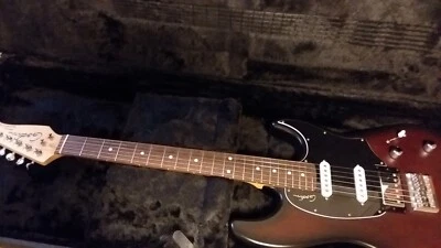 Godin Session HT Bourbon Burst w/ black pickguard - Image 1 of 4