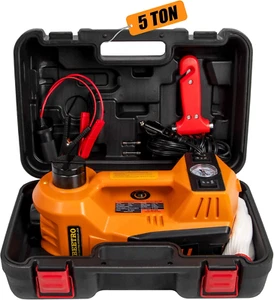 3 in 1 Electric Hydraulic Car Jack with Tire Inflator Pump, 5T(11000 Lbs) Electr - Picture 1 of 8