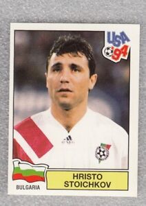 Sticker football HRISTO STOICHKOV Bulgaria FIFA WC USA 1994 Panini #295