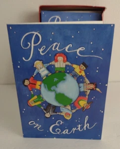 Peace on Earth Christmas Cards Marian Heath Open Box 13 Cards International Kids - Picture 1 of 12