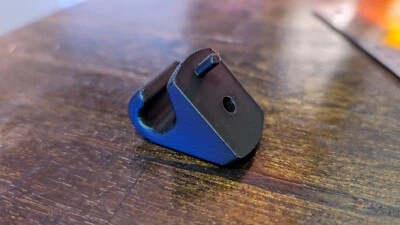 Suporte de clipe para viseira solar Datsun 620 e Toyota e Daihatsu PETG (par) preto - Imagem 1 de 4