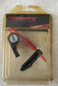 Silbato resbaladizo clips de cuello rojo en chaleco salvavidas - Imagen 1 de 2