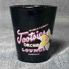 Vintage Tootsies Orchid Lounge Nashville World Famous Shot Glass - Solid Black 