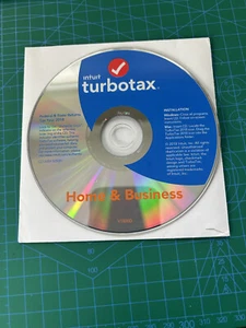 2018 TurboTax Home & Business federal e-file & state tax return for PC & Mac CD - Afbeelding 1 van 1