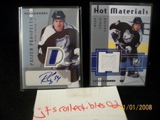 2005 06 Fleer Hot Prospects Prized  Ryan CRAIG Patch Autograph Auto #13/349