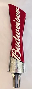 NIB Budweiser 13 in Full Size Beer Tap Handle Tall Bowtie Logo - Picture 1 of 8