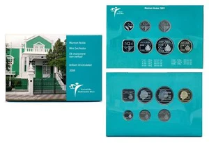 Aruba (Netherlands) 2009 Queen Beatrix official mint coin year set BU - Picture 1 of 1