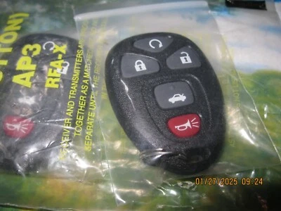 2 New OEM GM 22733524 Remote Start Fob 04/12 Malibu Lacrosse Allure G5 G6 Saturn - Image 1 of 4