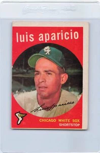 Luis Aparicio White Sox 1959 Topps #310 en muy buen estado *6459 - Imagen 1 de 2