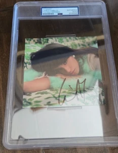 2022 CAMILA CABELLO FAMILIA SIGNED AUTO CD INSERT FIFTH HARMONY PSA DNA SLAB - Picture 1 of 1