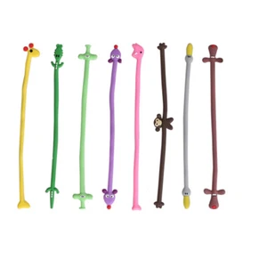 8 Pcs Cartoon-Wickler Handy-Kabel-Organizer Geräte Des Gerätekabels - Afbeelding 1 van 12