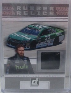 2018 Donruss Racing NASCAR Rubber Relics Race Used Tire Jeffrey Earnhardt  RR-JE
