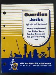 Late 1970's Vintage THE GUARDIAN COMPANY "Guardian Jacks" Jobbers Advert - 4pg - Picture 1 of 8