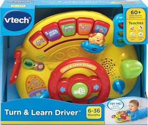 VTech Turn and Learn Driver toy for 6 7 8 9 10 11 Month 1 2 3 year old present - Picture 1 of 5