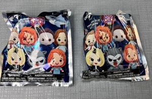 X2 UNIVERSAL HORROR HALLOWEEN 3D Figur Schaumstoff Tasche Clip Mystery Blind Bags - Bild 1 von 3