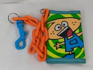 Hardees Kidco Geldbörse Clip On Kinder Mahlzeit Blau Gelb - Bild 1 von 5