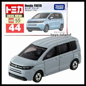 TOMICA 44 HONDA FREED 1/66 TOMY 2025 APRIL NEW MODEL DIECASR CAR - Picture 1 of 7