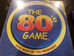 "The 80's Game" Trivia Board Game Intellinitiative Inc. 2001 NIP Factory Sealed - Picture 1 of 3